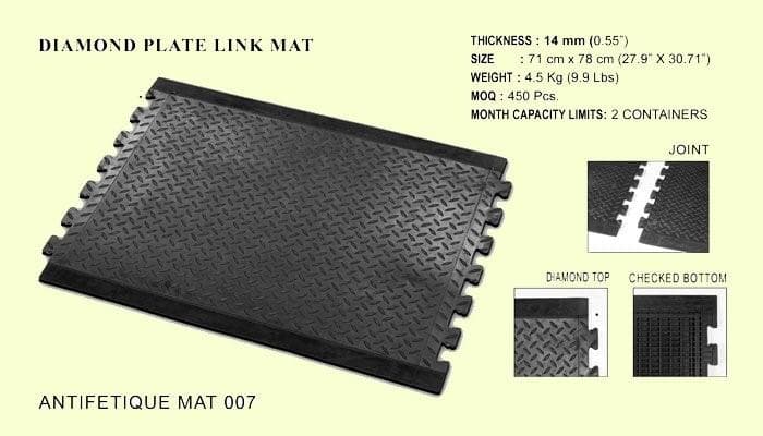 DIAMOND PLATE LINK MAT