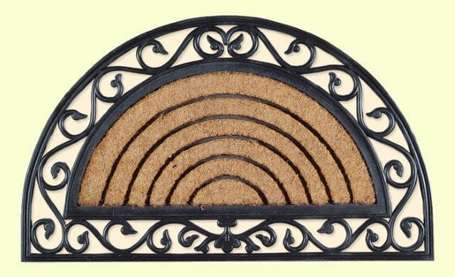 Coco Rubber Princess Mat Natural