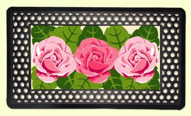 RUBBER TRAY MAT WITH HOLES